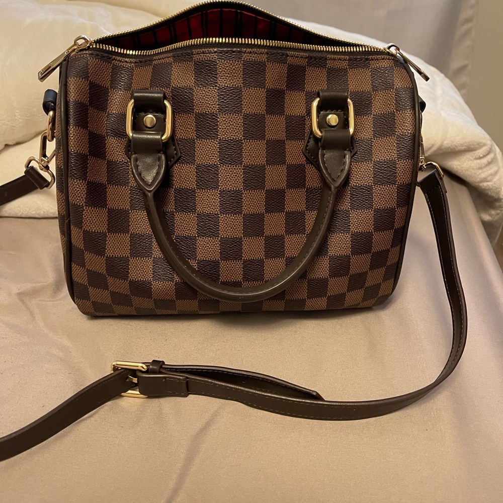 Checkered bag